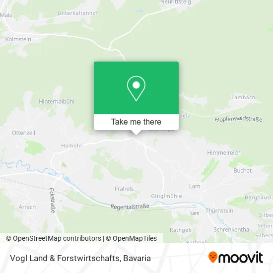 Карта Vogl Land & Forstwirtschafts