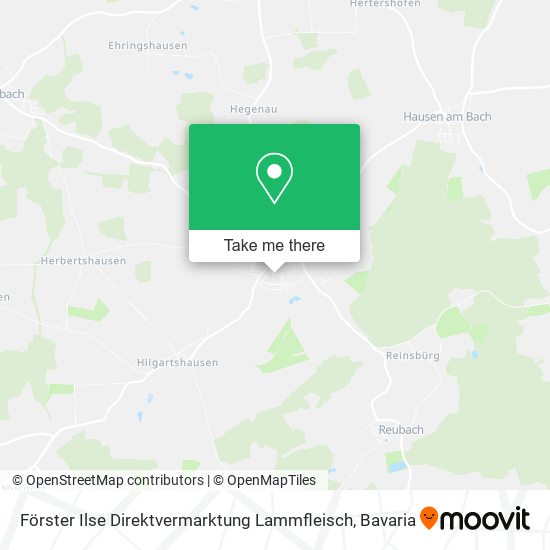 Förster Ilse Direktvermarktung Lammfleisch map