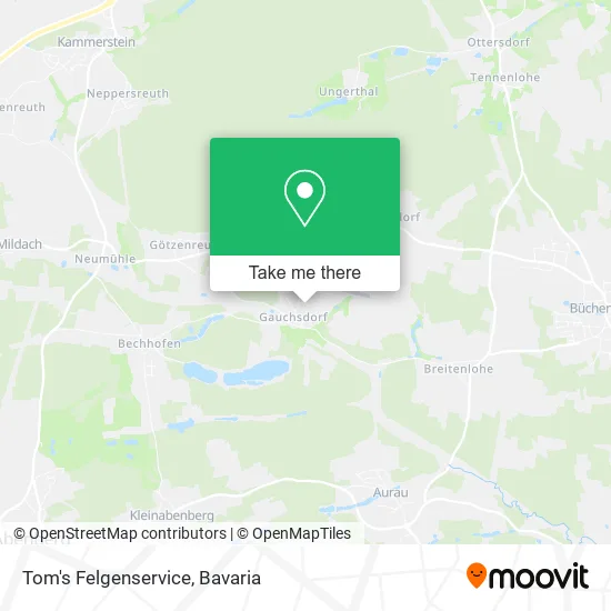 Карта Tom's Felgenservice