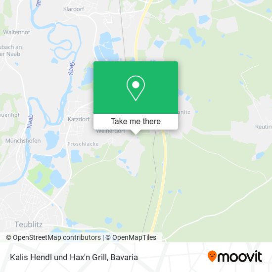 Kalis Hendl und Hax'n Grill map