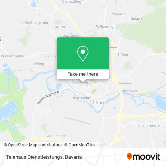 Telehaus Dienstleistungs map