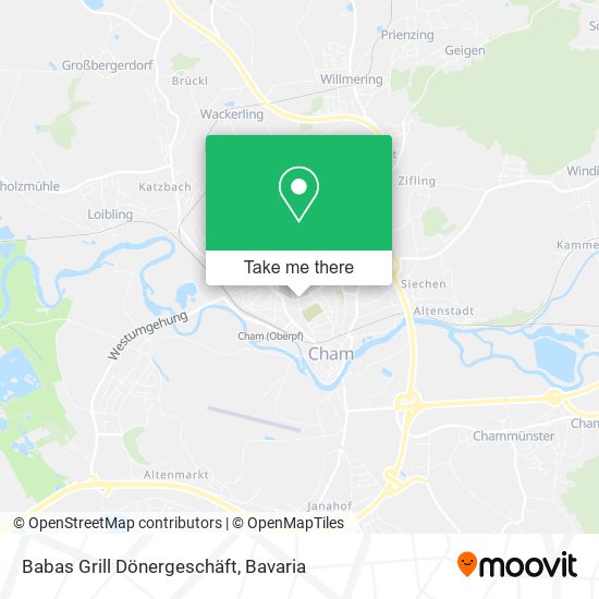 Babas Grill Dönergeschäft map