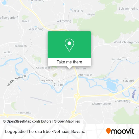 Карта Logopädie Theresa Irber-Nothaas
