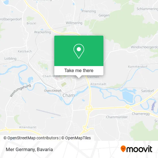 Карта Mer Germany