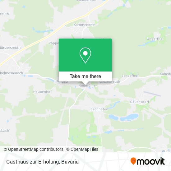 Карта Gasthaus zur Erholung