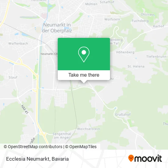 Карта Ecclesia Neumarkt