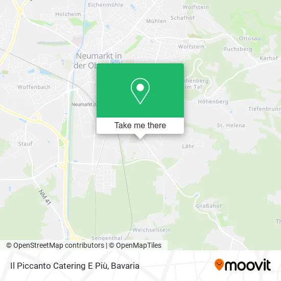 Карта Il Piccanto Catering E Più