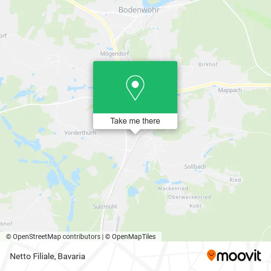 Карта Netto Filiale