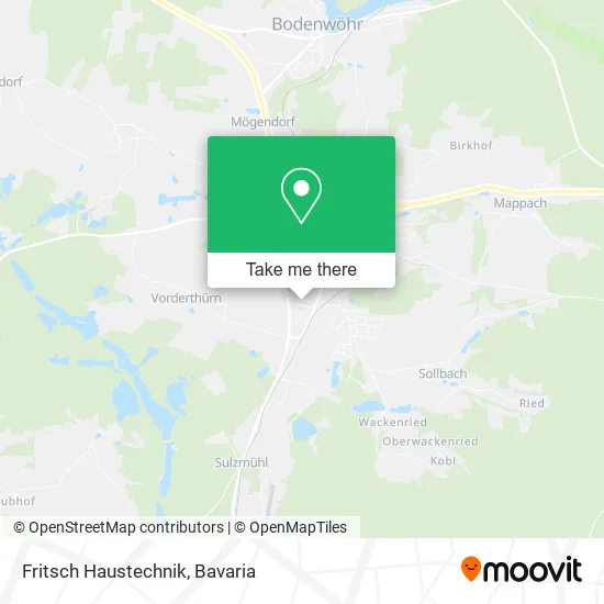 Карта Fritsch Haustechnik