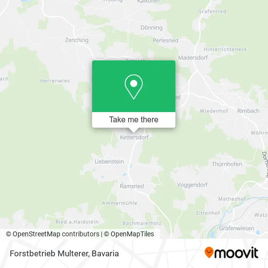 Карта Forstbetrieb Multerer