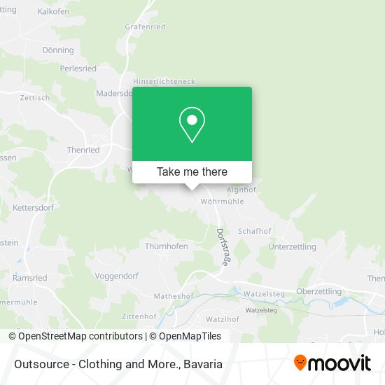 Outsource - Clothing and More. map