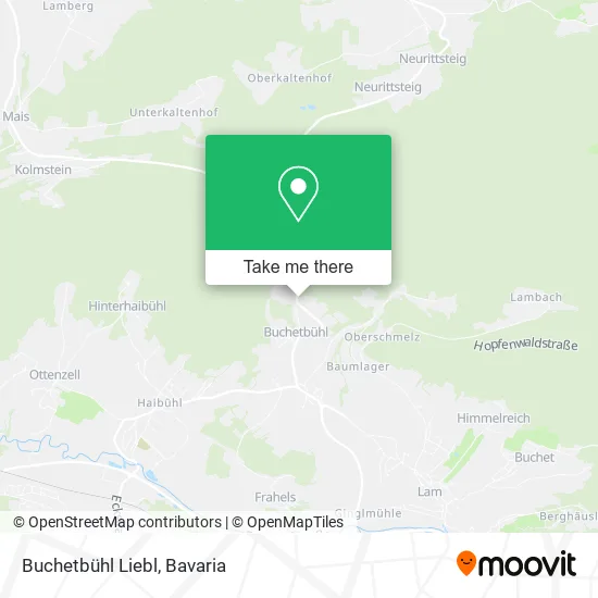 Карта Buchetbühl Liebl