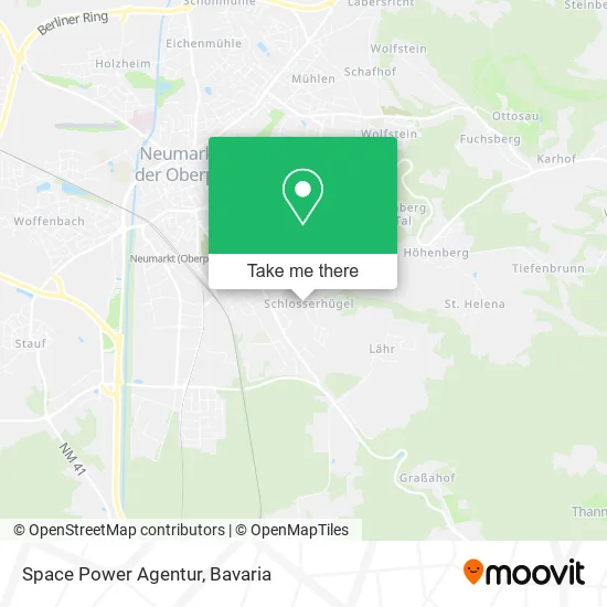 Карта Space Power Agentur
