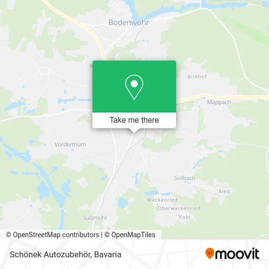 Карта Schönek Autozubehör