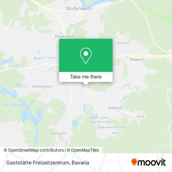 Карта Gaststätte Freizeitzentrum
