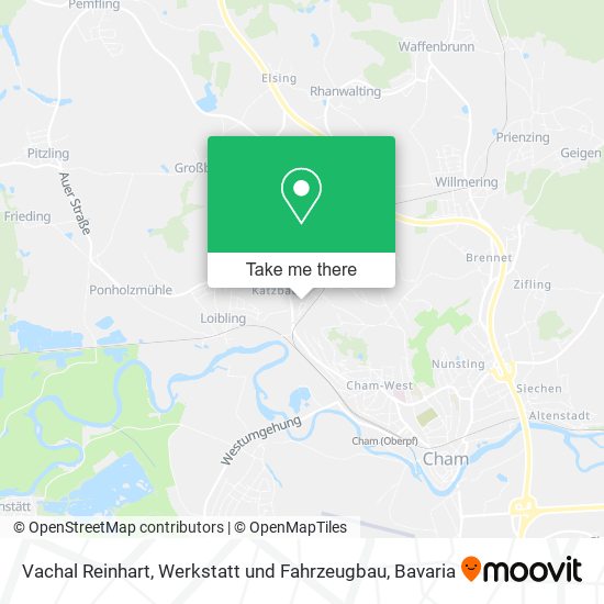 Vachal Reinhart, Werkstatt und Fahrzeugbau map