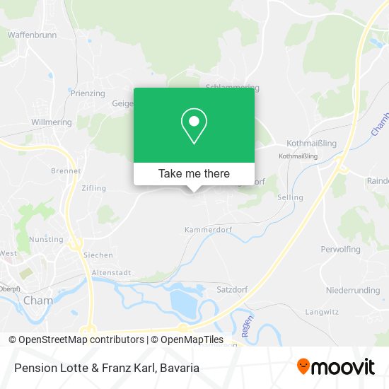 Pension Lotte & Franz Karl map