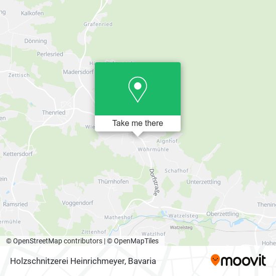 Holzschnitzerei Heinrichmeyer map