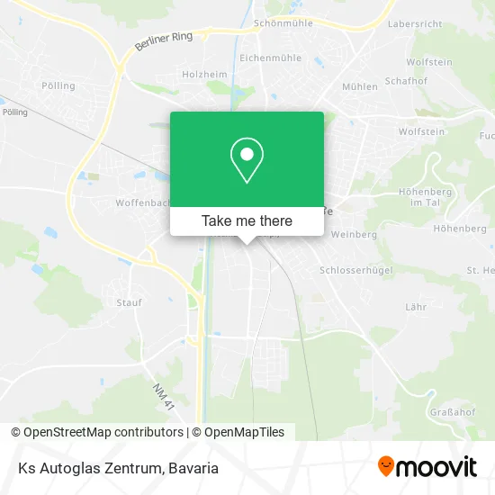 Карта Ks Autoglas Zentrum