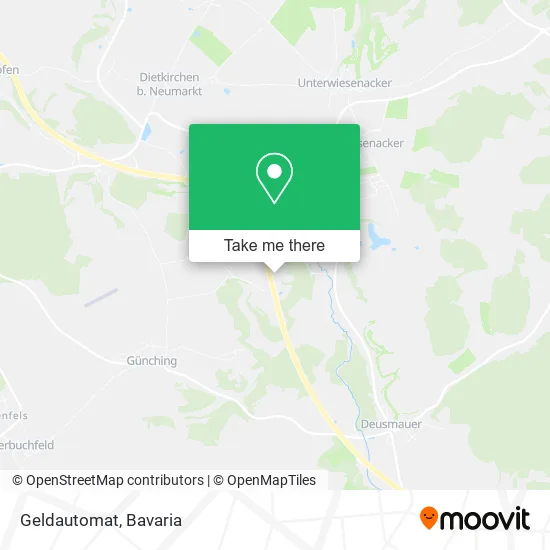 Карта Geldautomat