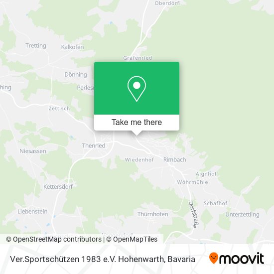 Ver.Sportschützen 1983 e.V. Hohenwarth map