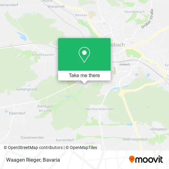Карта Waagen Rieger