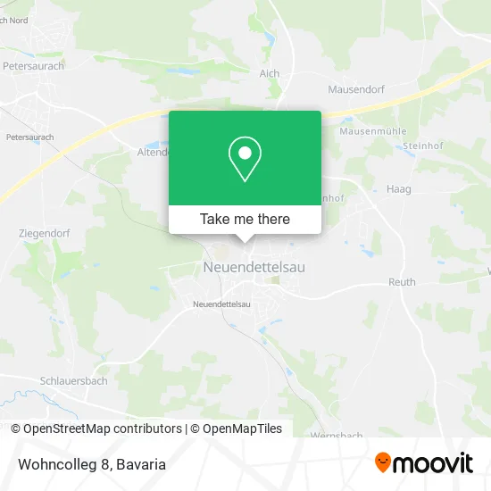 Карта Wohncolleg 8