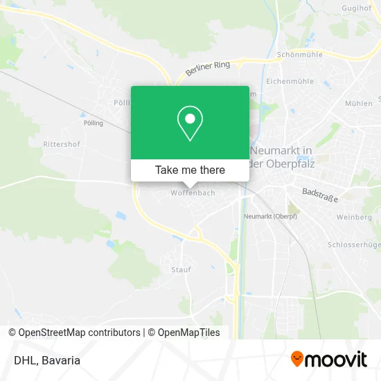 DHL map