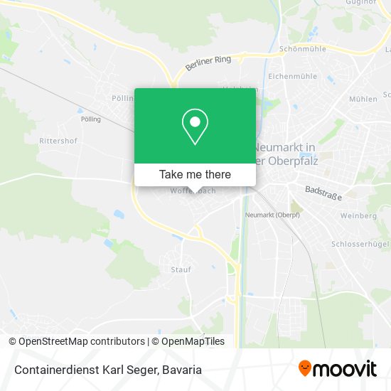 Containerdienst Karl Seger map