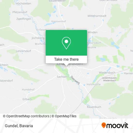 Карта Gundel