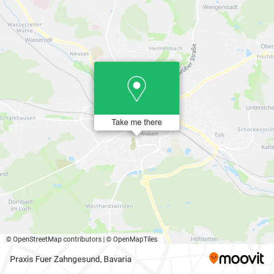 Карта Praxis Fuer Zahngesund