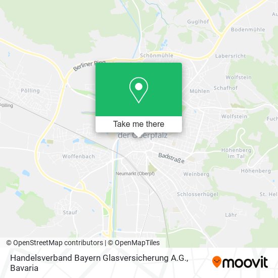 Handelsverband Bayern Glasversicherung A.G. map