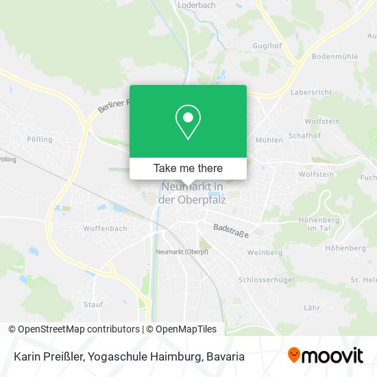 Karin Preißler, Yogaschule Haimburg map