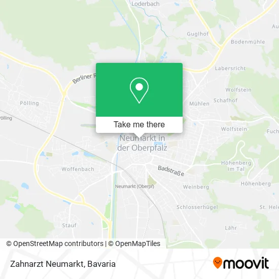 Карта Zahnarzt Neumarkt