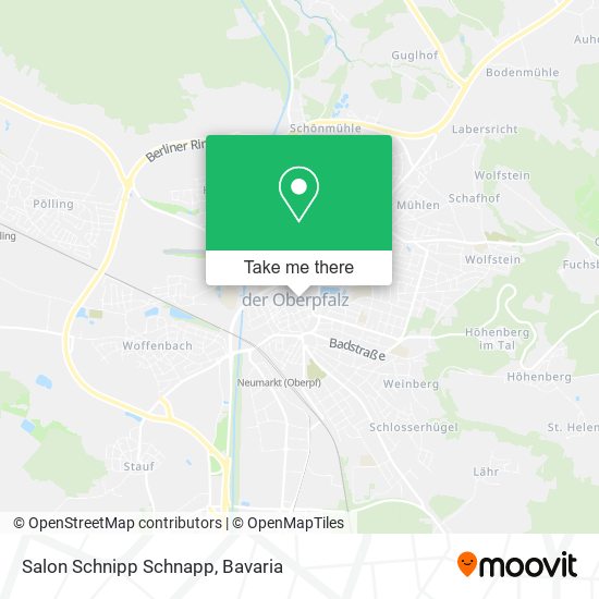 Salon Schnipp Schnapp map