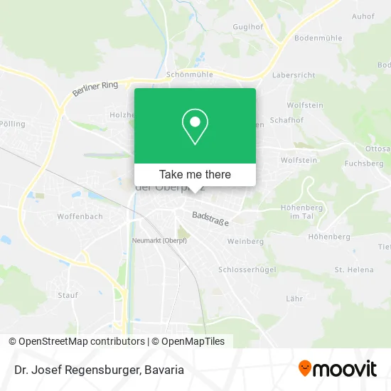 Карта Dr. Josef Regensburger