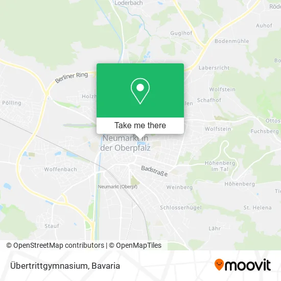 Карта Übertrittgymnasium