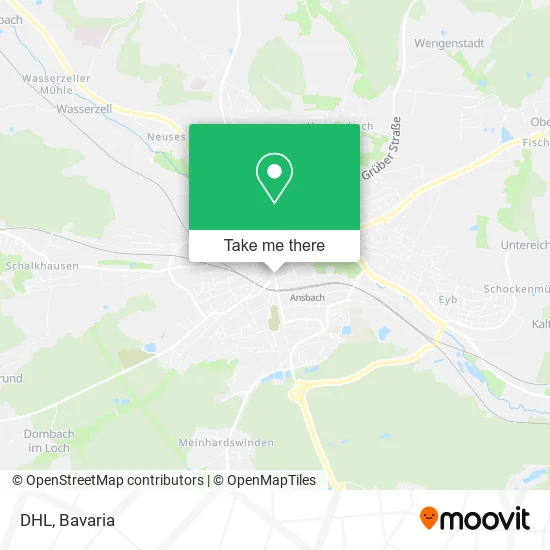 Карта DHL
