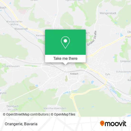 Orangerie map