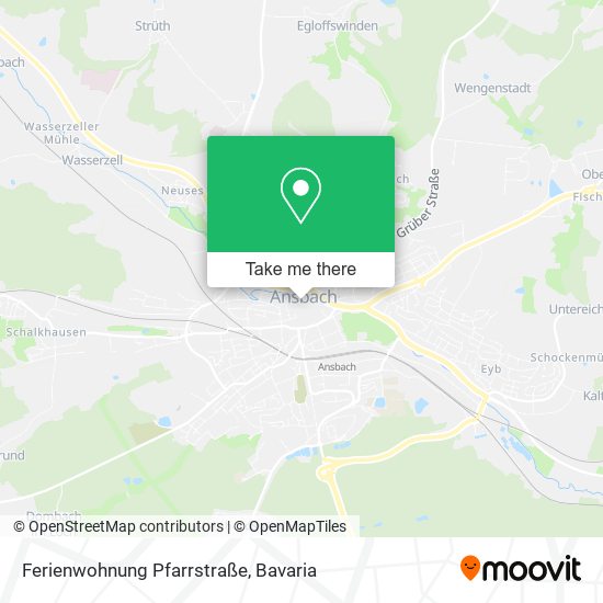 Ferienwohnung Pfarrstraße map