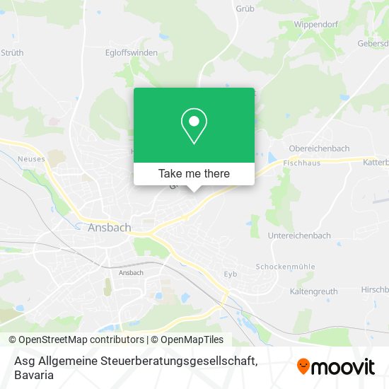 Asg Allgemeine Steuerberatungsgesellschaft map