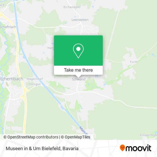 Museen in & Um Bielefeld map