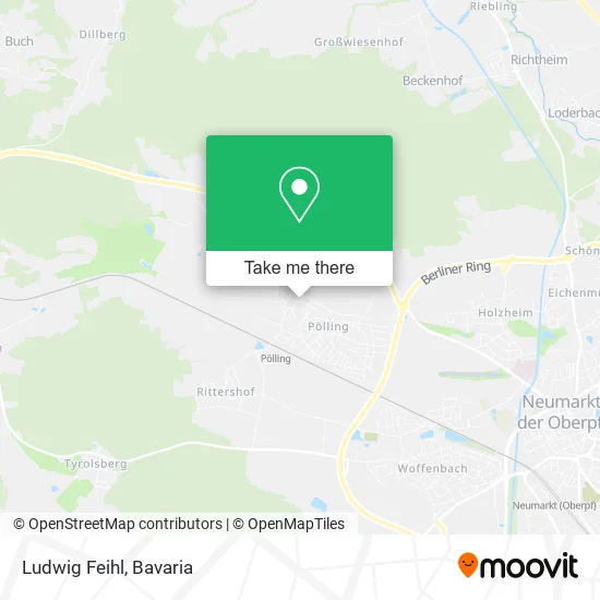 Карта Ludwig Feihl