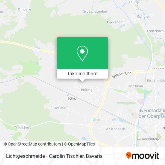 Lichtgeschmeide - Carolin Tischler map