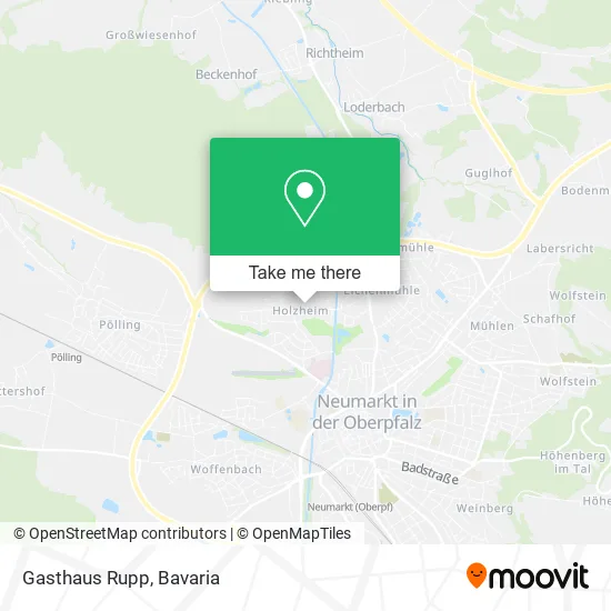 Карта Gasthaus Rupp