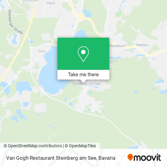 Van Gogh Restaurant Steinberg am See map