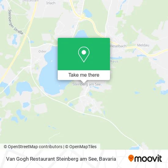 Карта Van Gogh Restaurant Steinberg am See