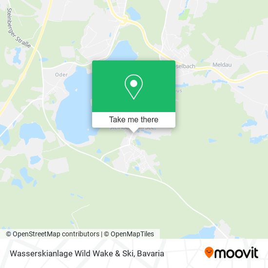 Wasserskianlage Wild Wake & Ski map