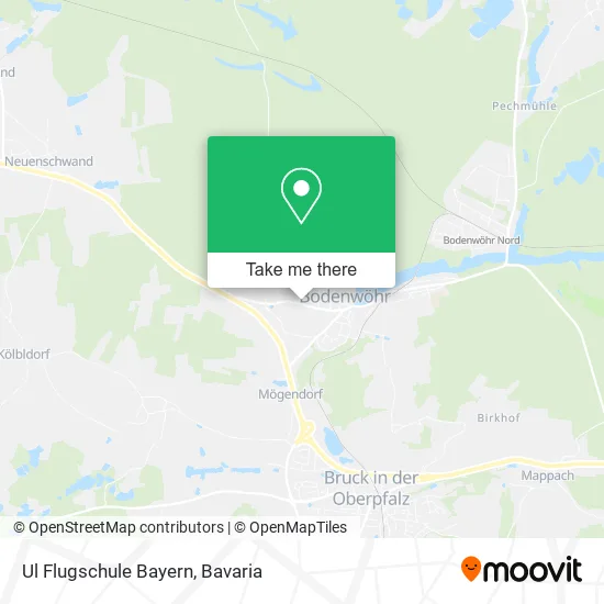Карта Ul Flugschule Bayern