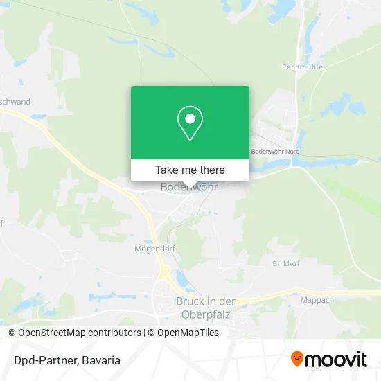 Карта Dpd-Partner